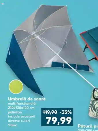 Kaufland COUNTRY Side Umbrelă de soare 1 buc Ofertă