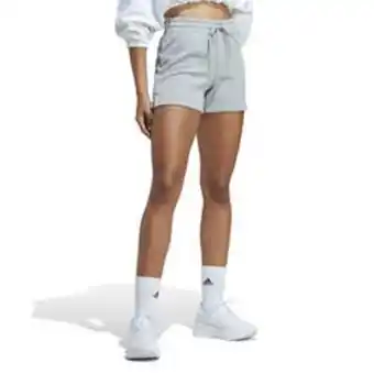 Pantalon scurt fitness adidas gri damă
