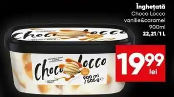 PROFI Îngheţată Choco Locco vanilie&caramel 900ml Ofertă