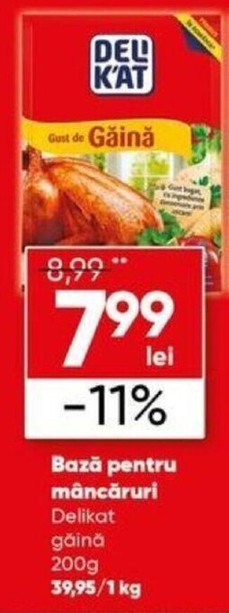 PROFI Bază pentru mâncăruri Delikat găină 200g Ofertă