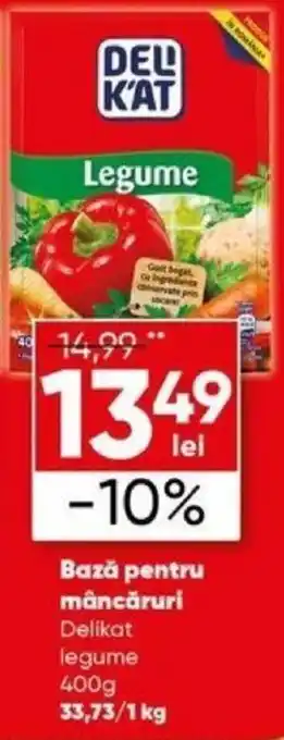 PROFI Bază pentru mâncăruri Delikat legume 400g Ofertă