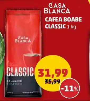 Penny CASA BLANCA CAFEA BOABE CLASSIC 1 kg Ofertă