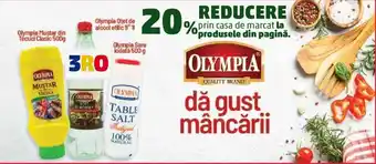 OLYMPIA QUALITY BRAND dă gust mâncării