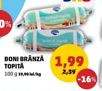 Penny BONI BRÂNZĂ TOPITĂ 100 g Ofertă