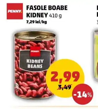 Penny PENNY FASOLE BOABE KIDNEY 410 g Ofertă