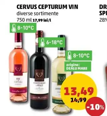 CERVUS CEPTURUM VIN diverse sortimente 750 ml