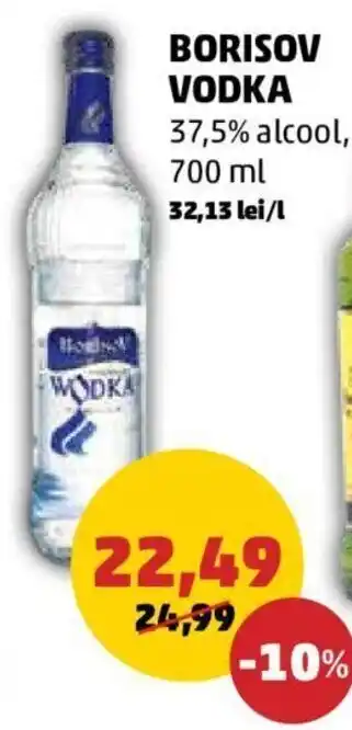 Penny BORISOV VODKA 37,5% alcool, 700 ml Ofertă