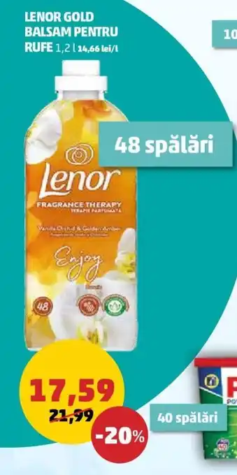 Penny LENOR GOLD BALSAM PENTRU RUFE 1,2 Persil Ofertă