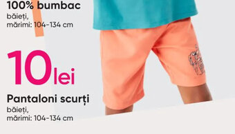 Pepco Pantaloni scurţi băieţi, mărimi: 104-134 cm Ofertă