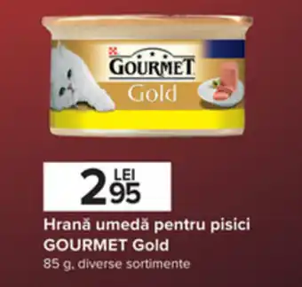 Carrefour GOURMET Gold Hrană umedă pentru pisici 85 g Ofertă