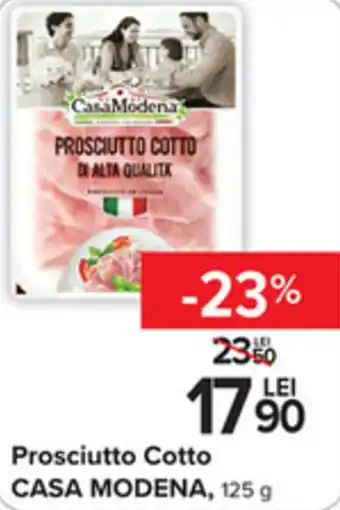 Carrefour Casa Modena Prosciutto Cotto 125g Ofertă