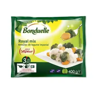 Auchan Amestec de legume royal mix vapeur bonduelle, 400g Ofertă