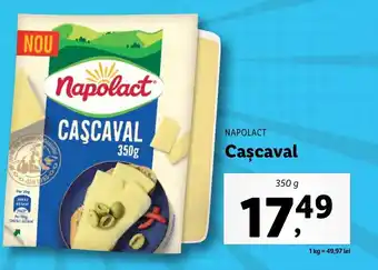 Lidl NAPOLACT Caşcaval 350g Ofertă