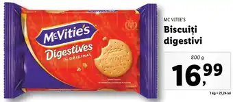 Lidl MC VITIE'S Biscuiţi digestivi 800g Ofertă