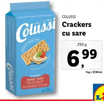 Lidl Colussi Crackers cu sare 250g Ofertă