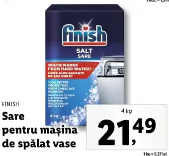 Lidl FINISH Sare pentru maşina de spălat vase 4 kg Ofertă