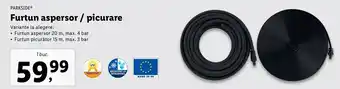 Lidl PARKSIDE Furtun aspersor / picurare 1 buc. Ofertă