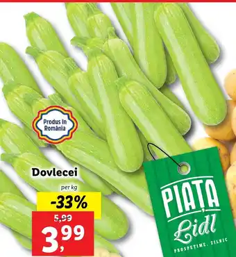 PIATA Lidl Dovlecei per kg