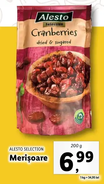 Lidl ALESTO SELECTION Merişoare 200g Ofertă