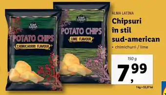 Lidl ALMA LATINA Chipsuri în stil sud-american 150g Ofertă
