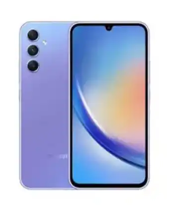 Telefon mobil samsung galaxy a34 5g, 128gb, 6gb, dual sim, light violet