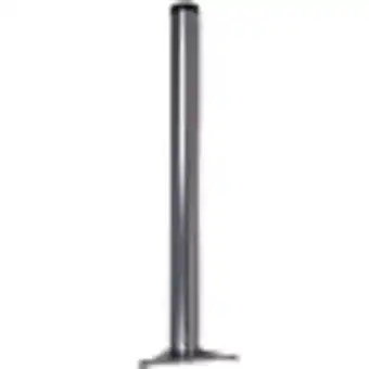 MatHaus Set picioare de masa teko, otel, cromat mat, cilindric, 4 bucati, diametru 60 mm, l 820-855 mm Ofertă