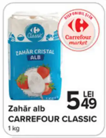 Carrefour CARREFOUR CLASSIC Zahăr alb 1 kg Ofertă