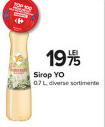 Carrefour Sirop YO 0.7 L Ofertă