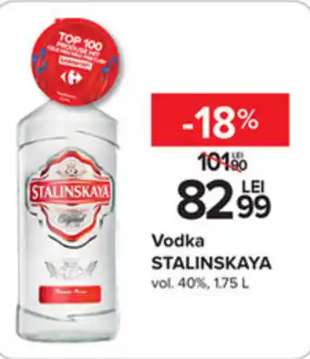 Vodka STALINSKAYA vol. 40%, 1.75 L