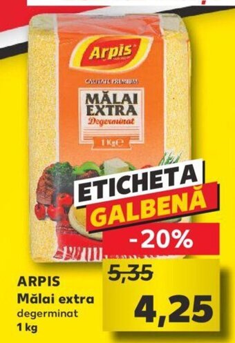 Kaufland ARPIS Mălai extra degerminat 1 kg Ofertă