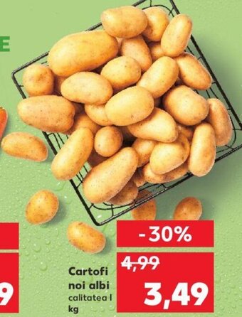 Kaufland Cartofi noi albi calitatea l 1 kg Ofertă