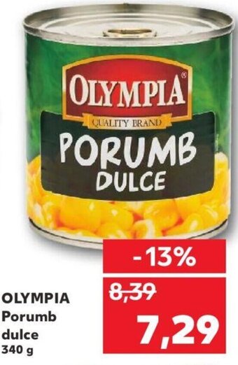Kaufland OLYMPIA Porumb dulce 340 g Ofertă