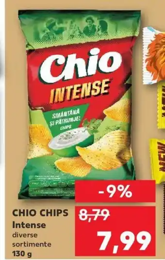 Kaufland CHIO CHIPS Intense diverse sortimente 130 g Ofertă