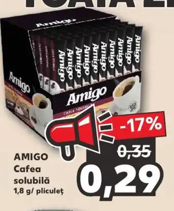 Kaufland AMIGO Cafea solubilă 1,8 g/ pliculeţ Ofertă