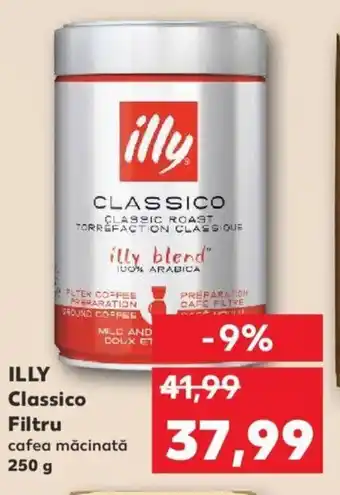 Kaufland ILLY Classico Filtru cafea măcinată 250 g Ofertă