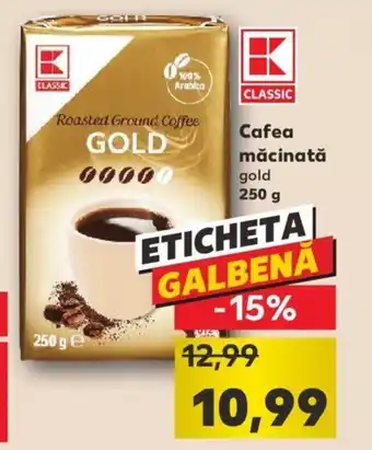 Kaufland Kaufland CLASSIC Cafea măcinată gold 250g Ofertă