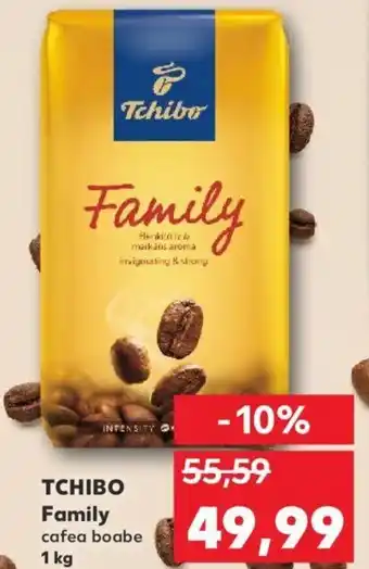 Kaufland TCHIBO Family cafea boabe 1 kg Ofertă