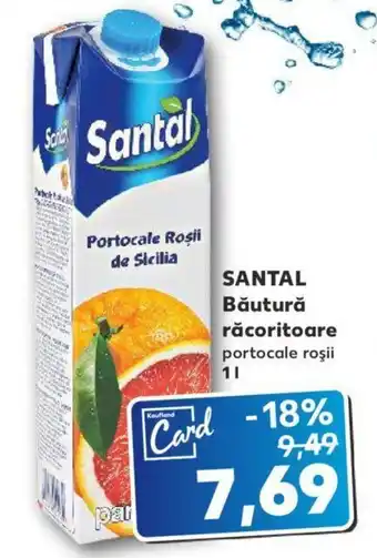 Kaufland SANTAL Băutură răcoritoare portocale roşii 1l Ofertă