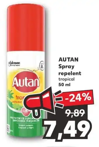 AUTAN Spray repelent tropical 50 ml