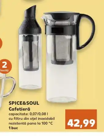 Kaufland SPICE&SOUL Cafetieră 1 buc Ofertă