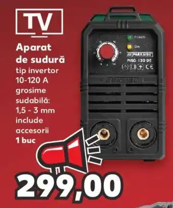 Kaufland Parkside Aparat de sudură tip invertor 10-120 A 1 buc Ofertă