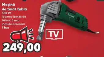 Parkside Maşină de tăiat tablă 550 W 1 buc