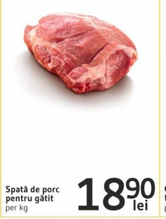 Supeco Spată de porc pentru gătit per kg Ofertă