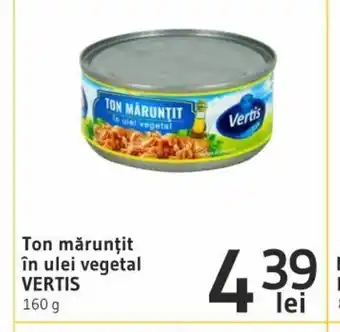 Supeco Ton mărunţit în ulei vegetal VERTIS 160g Ofertă