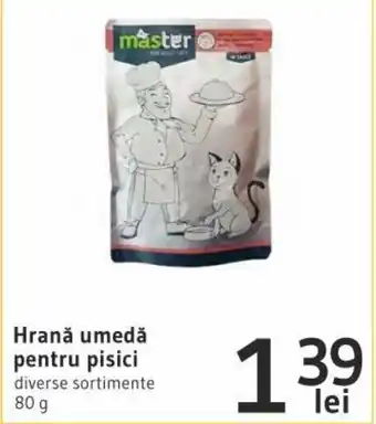 Supeco Hrană umedă pentru pisici diverse sortimente 80g Ofertă
