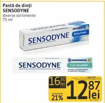 Supeco Pastă de dinţi SENSODYNE diverse sortimente 75 ml Ofertă