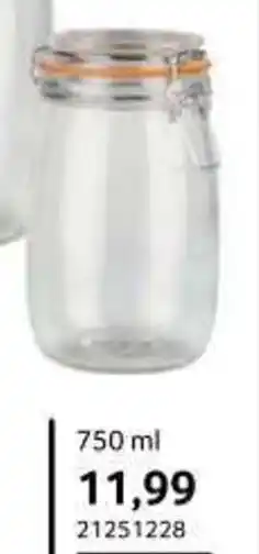 Selgros Vañora Borcane cu capac ermetic 750ml per buc. Ofertă