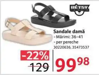 Selgros Sandale damă 1 pereche Ofertă