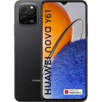 Altex Telefon huawei nova y61, 64gb, 4gb ram, dual sim, midnight black Ofertă