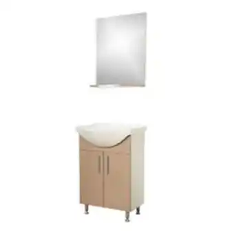Brico Depôt Set mobilier baie, cappuccino, 57 x 44.4 x 82 cm • sanitop bella Ofertă